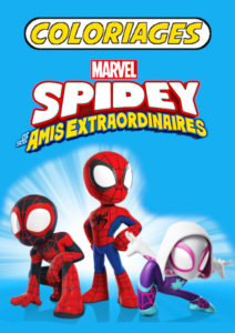 coloriage spidey à imprimer pdf