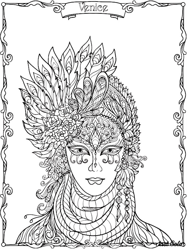 Coloriage Carnaval : 30 images à imprimer 🎭