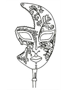 coloriage carnaval maternelle