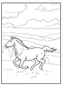 dessin de cheval