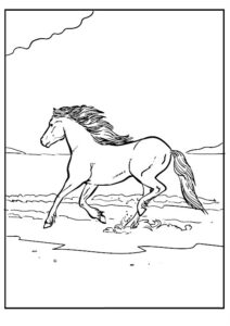 dessin de cheval