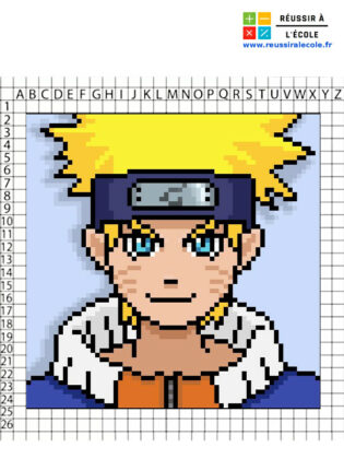 naruto pixel art