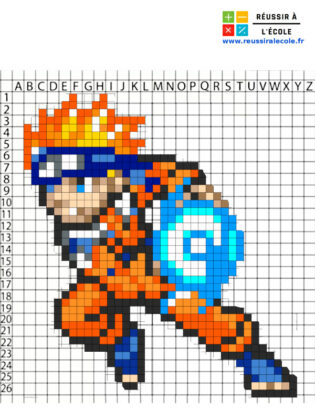 naruto pixel art