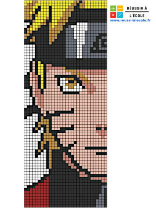 naruto pixel art