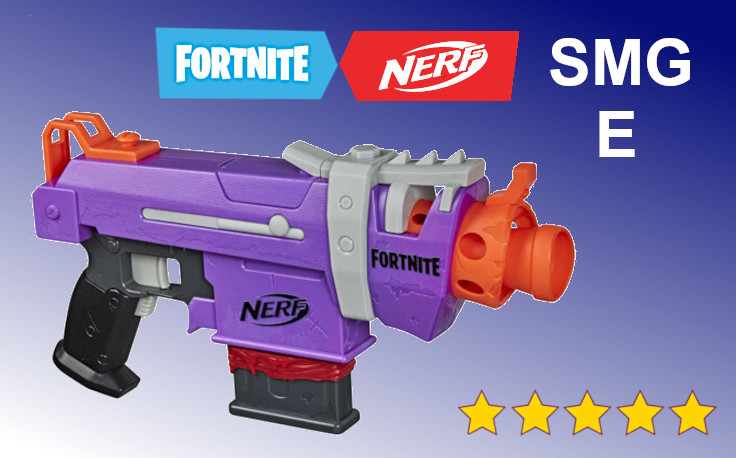 nerf fortnite smg e