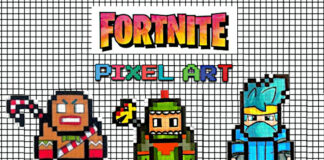 pixel art fortnite