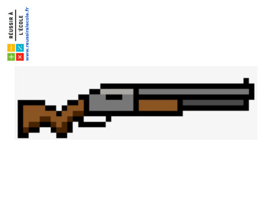 pixel art fortnite arme