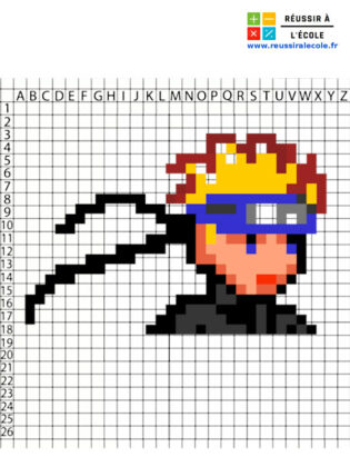 pixel art naruto