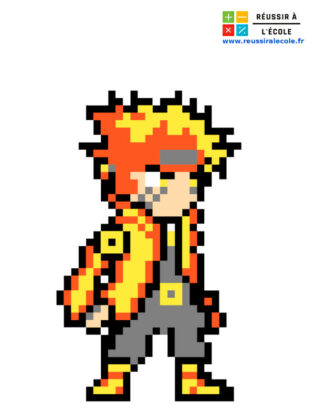 pixel art naruto