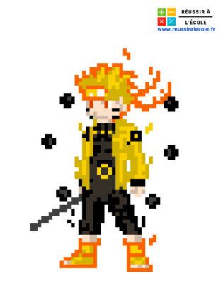 pixel art naruto