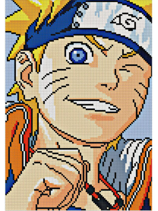 pixel art naruto