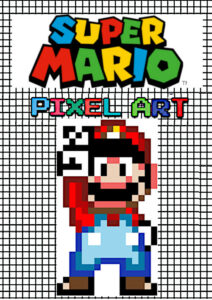 mario pixel art