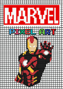 marvel pixel art