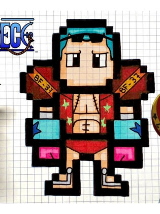 pixel art one piece