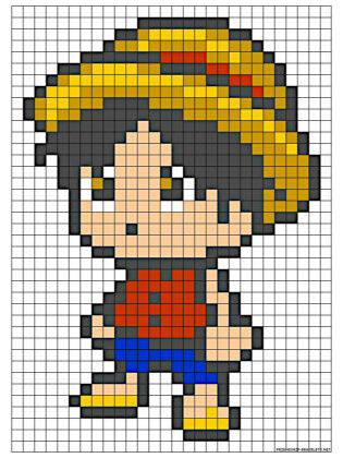 pixel art one piece