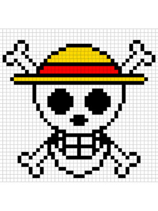 pixel art one piece