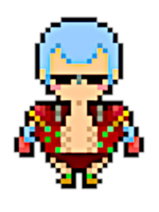 pixel art one piece facile