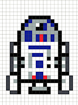 pixel art star wars