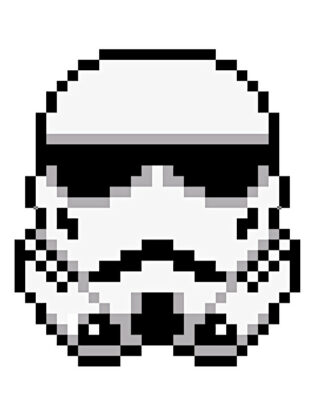 pixel art star wars