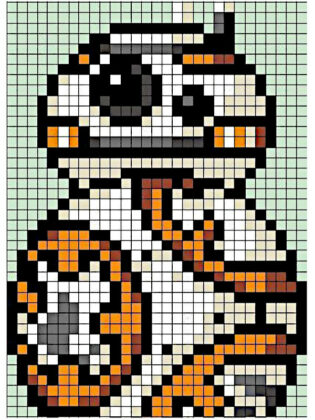 pixel art star wars