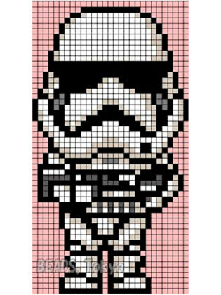 pixel art star wars