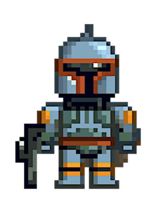 star wars pixel art