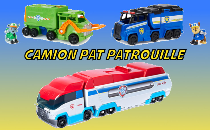 CAMION + FIGURINE CHASE BIG TRUCK PUPS La Pat' Patrouille - Cdiscount Jeux  - Jouets