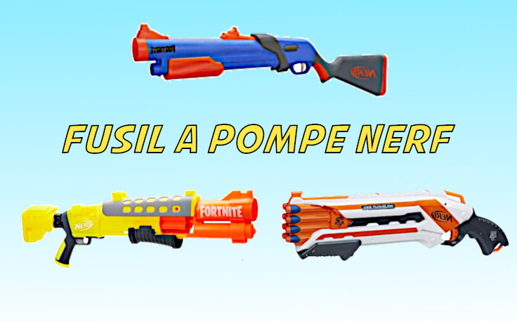 Fusil à pompe Nerf : Test et avis des modèles + meilleurs prix