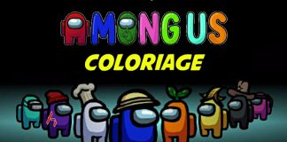 coloriage among us
