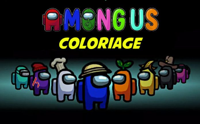 coloriage among us