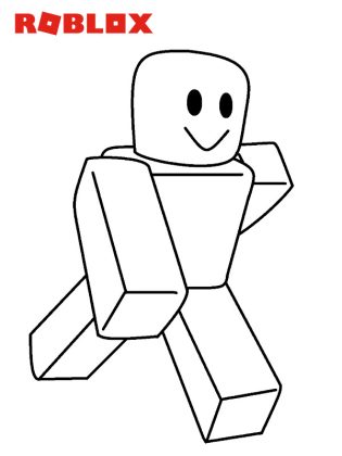 coloriage de roblox