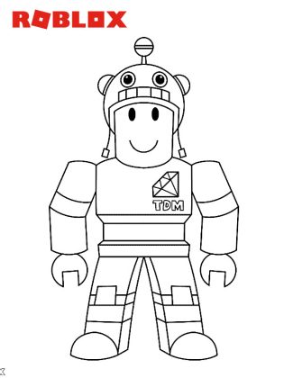 coloriage de roblox