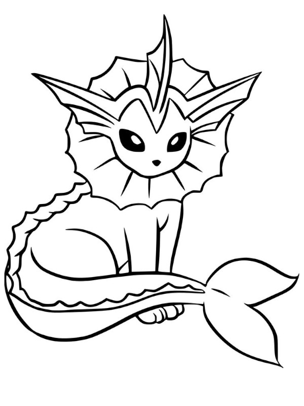 Coloriage Pokémon Evoli : Evoli Shiny 6