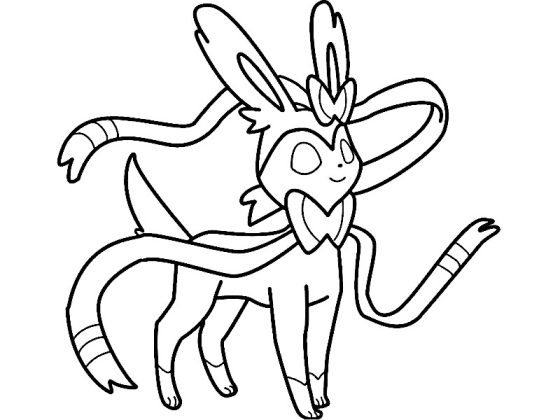 Coloriage Pokemon Evoli : 40 images à imprimer