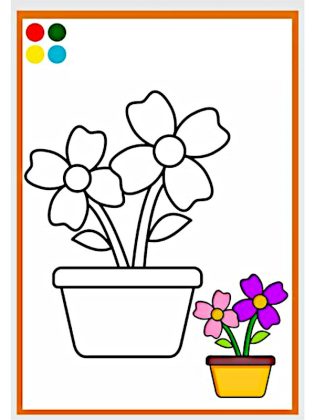 coloriage maternelle printemps