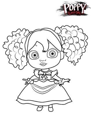 coloriage poppy playtime