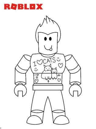 coloriage roblox