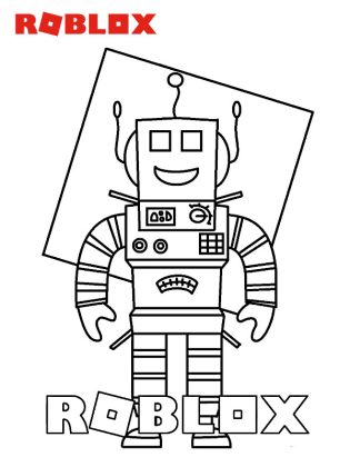 dessin a imprimer roblox