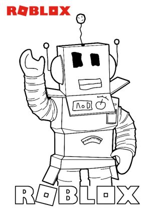 dessin a imprimer roblox