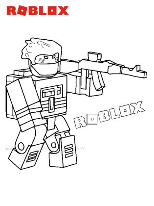 dessin roblox a imprimer