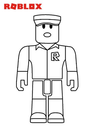 dessin roblox a imprimer