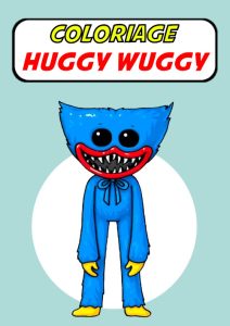 huggy wuggy coloriage