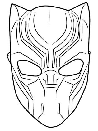 coloriage black panther
