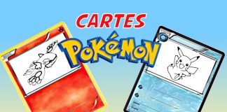 coloriage carte pokemon