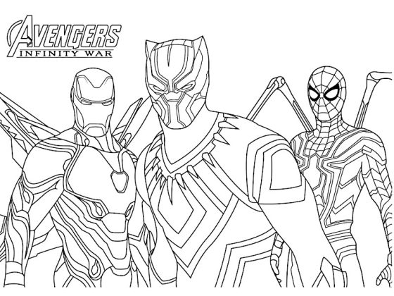 coloriages black panther