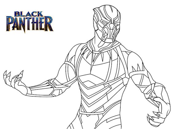 coloriages black panther