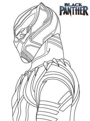 dessin black panther