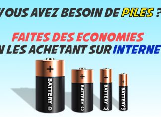 piles pas cheres