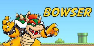bowser coloriage