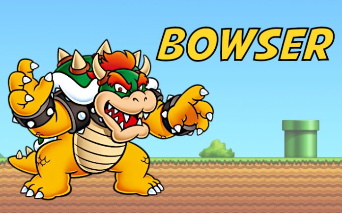 bowser coloriage